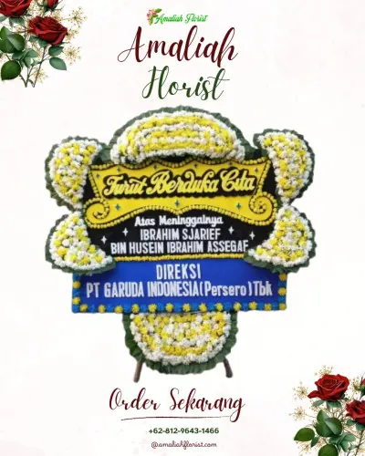 Papan Bunga Duka di Pajalesang